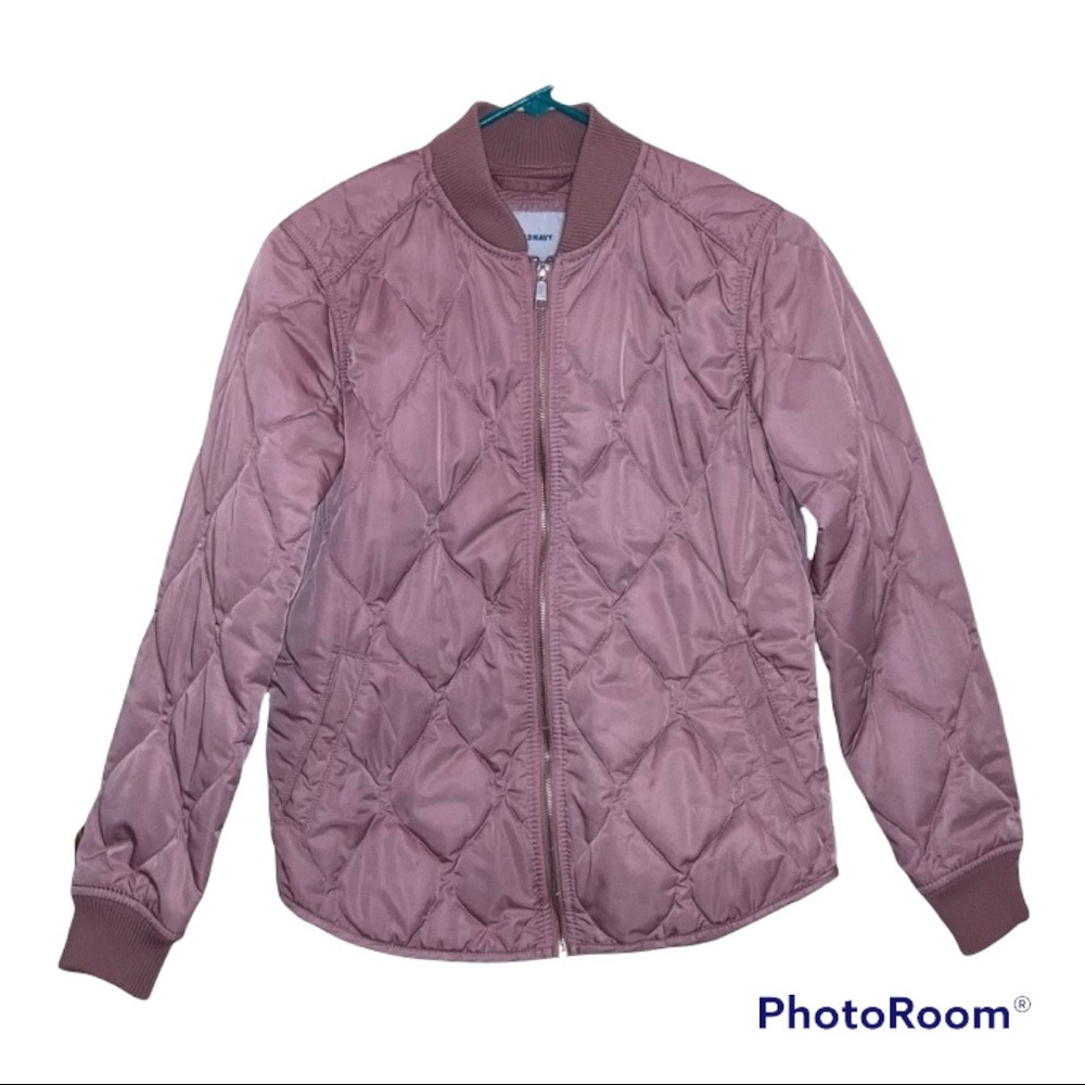 Old Navy Bomber Light Weight Puffy Jacket